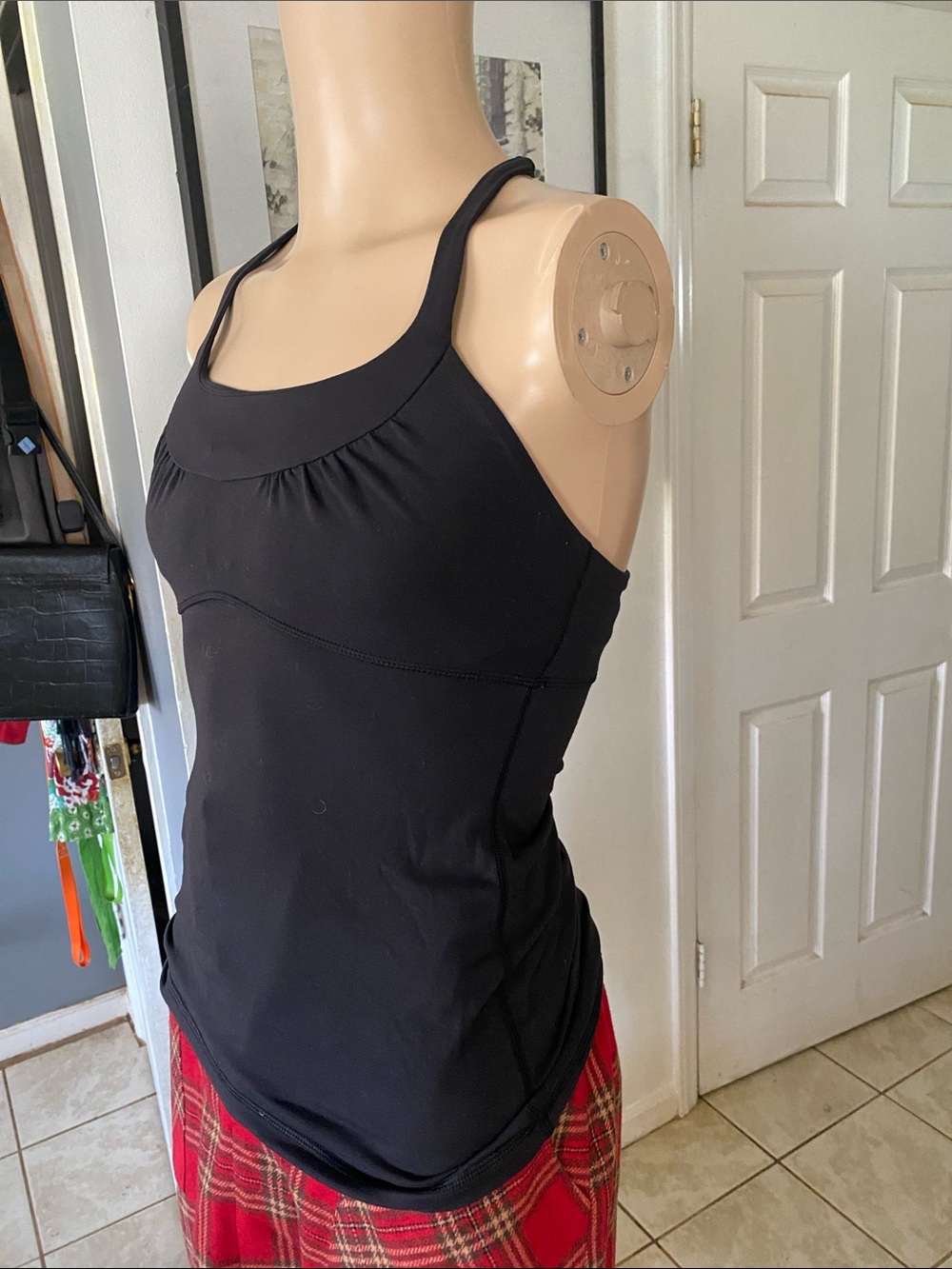 lululemon athletica Black Athletic Tank with Mesh Lining - Picture 3 of 5